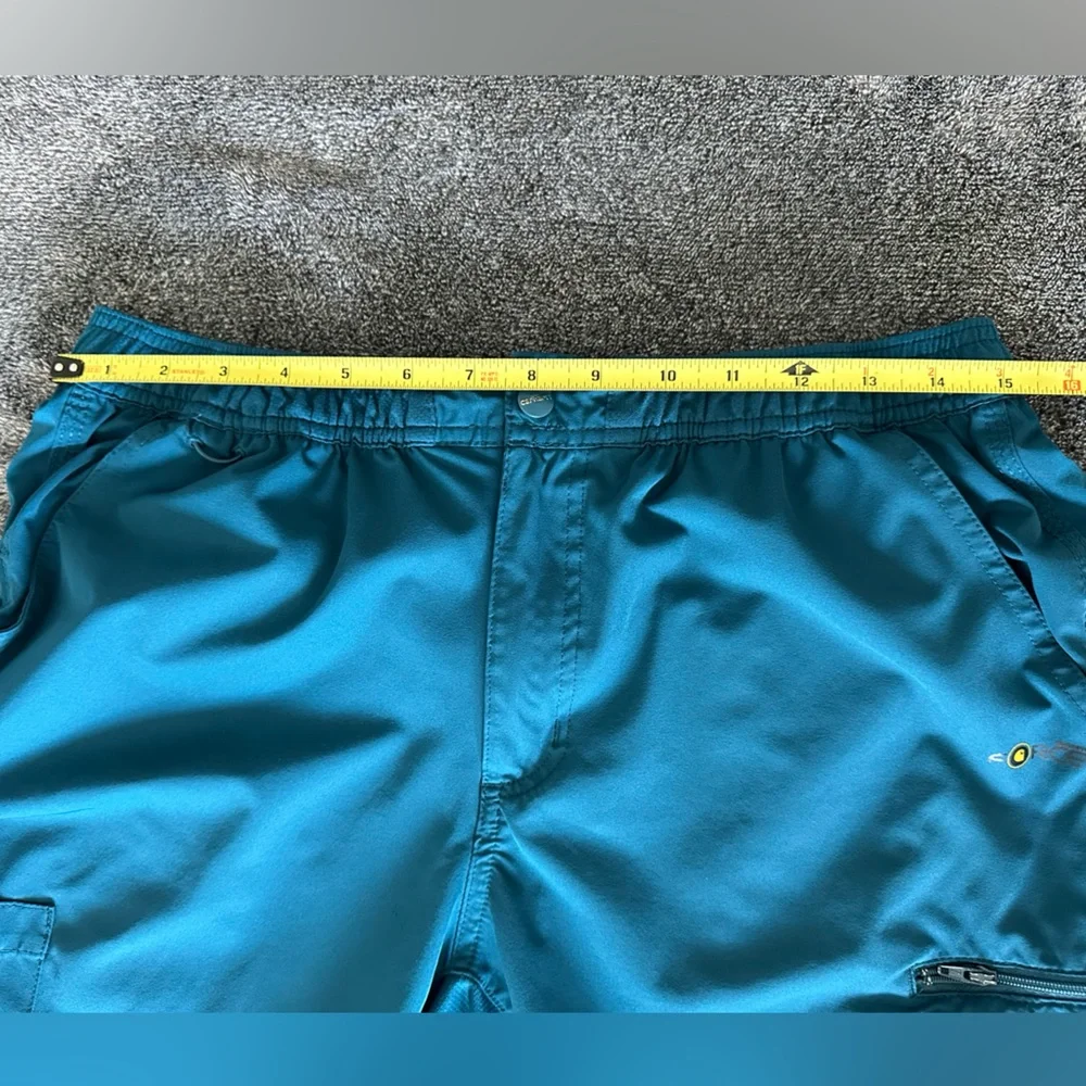 Carhartt Force® Men’s Caribbean Blue Stretch Scrub Bottoms, Medium, C155106 - Picture 4 of 13